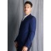 Double-Breasted Mens Striped Suit